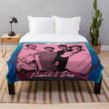 Soft and comfortable night and day plush blanket