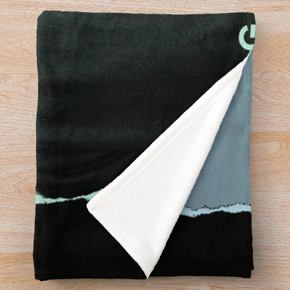 Soft and cozy night and day plush blanket for bedroom or living room