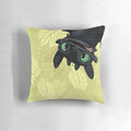 Plush night fury/toothless pillow with no teeth
