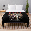 Overlord anime-themed plush blanket