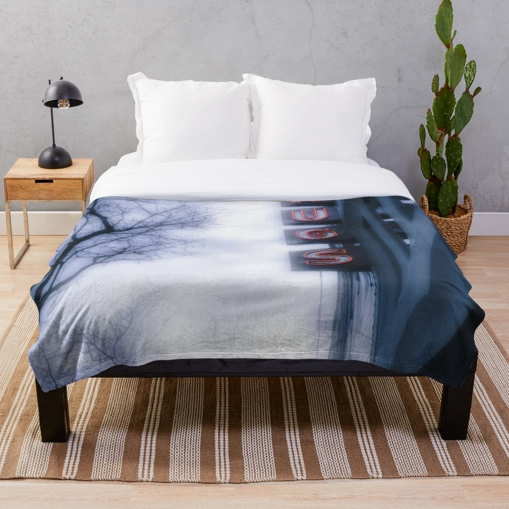 Soft and plush blanket for home decor