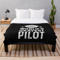 Soft and cozy plush blanket for the world's okayest engineer