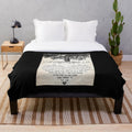 Soft and cozy plush blanket featuring the lyrics to Elvis Presley's "Can't Help Falling In Love