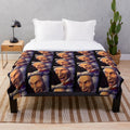 Preminger Plush Blanket featuring Barbie characters