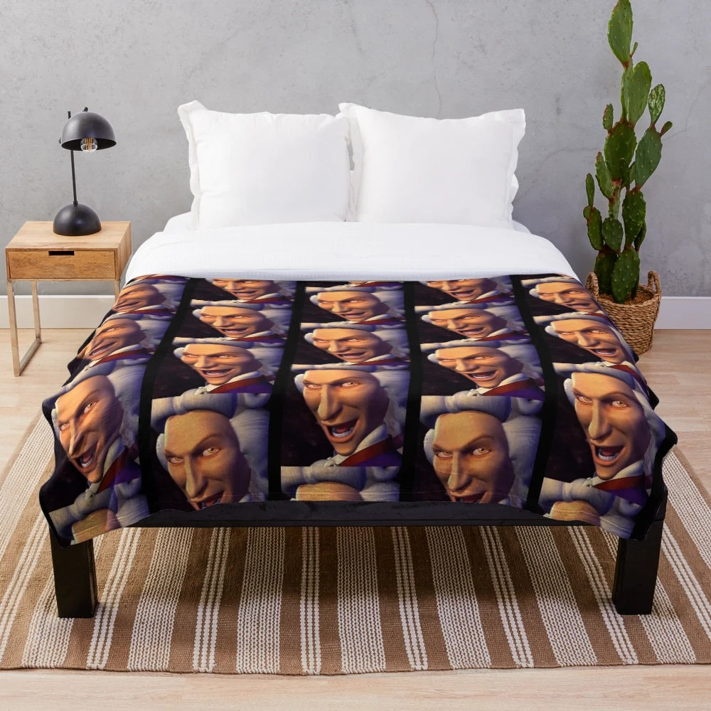 Preminger Plush Blanket featuring Barbie characters