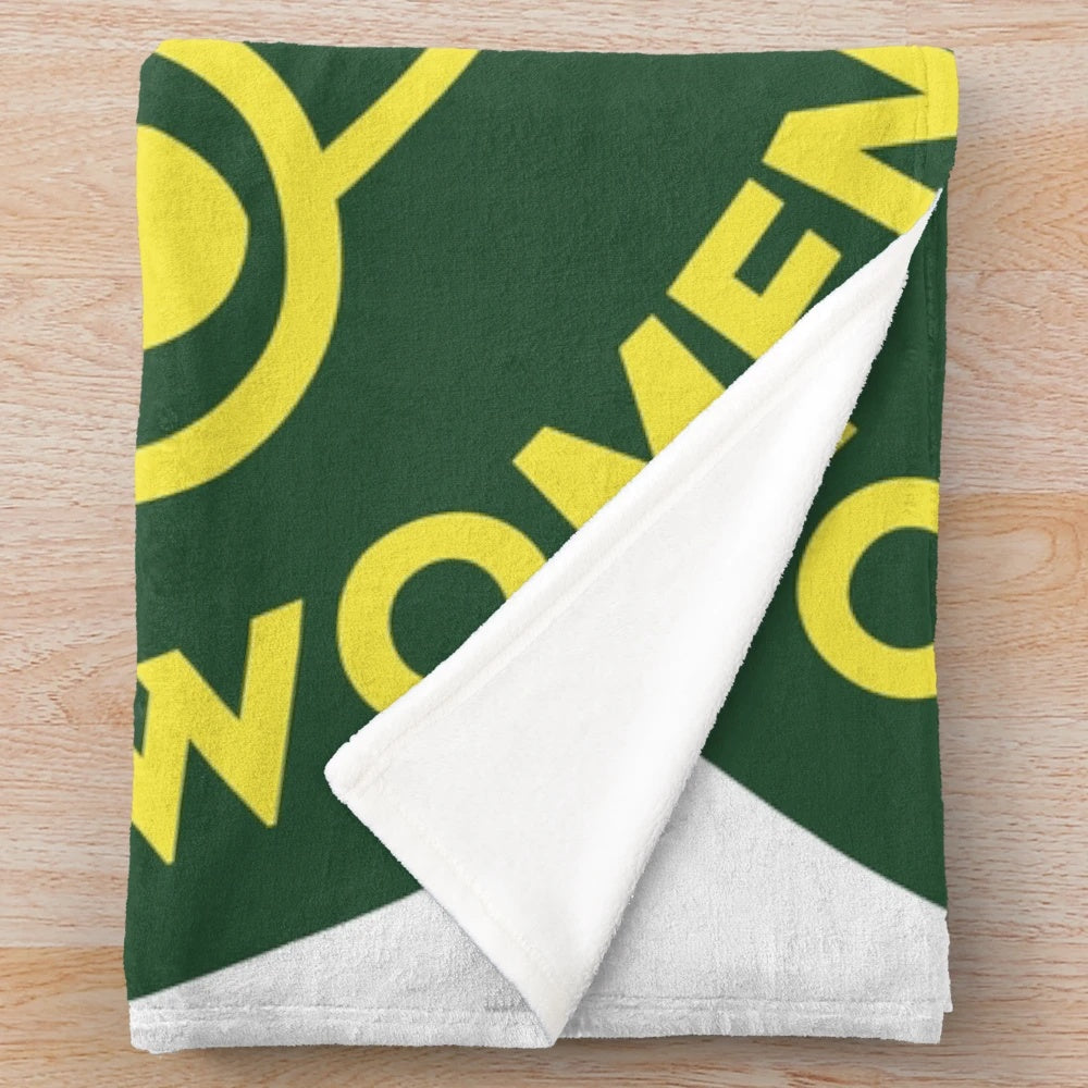 Seattle Storm WNBA basketball plush blanket