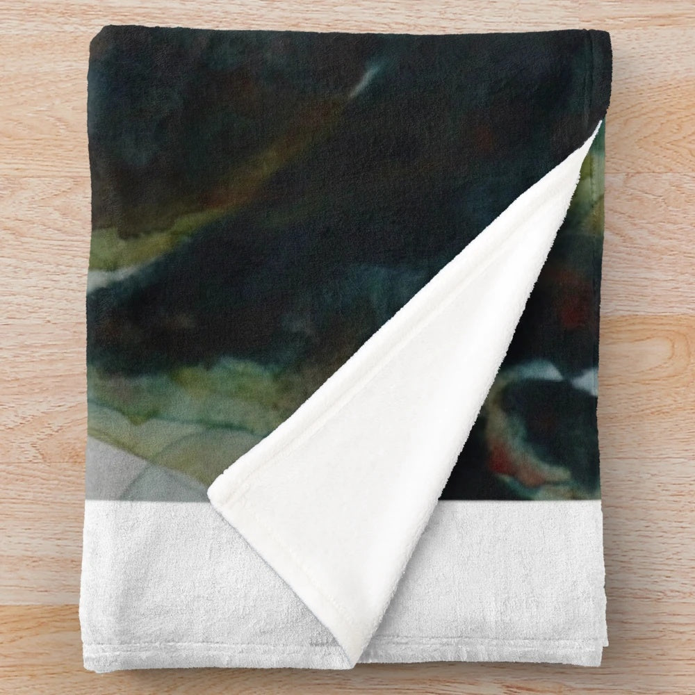 Somebody To Love plush blanket featuring a portrait of a music artist