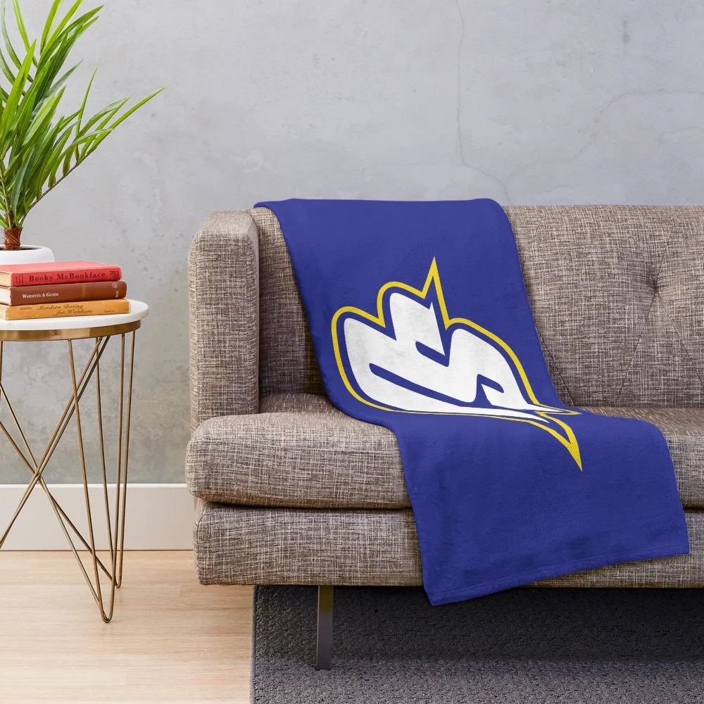 Spalding University plush blanket