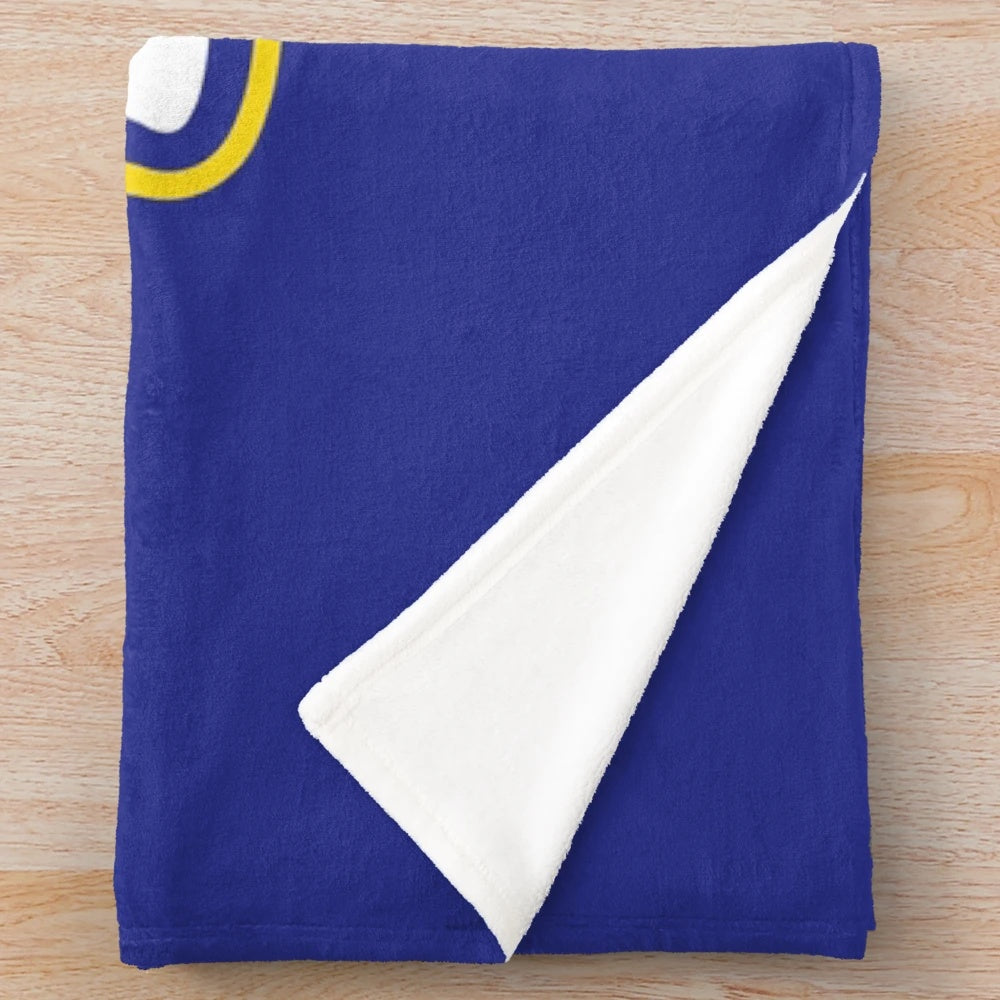 Spalding University plush blanket