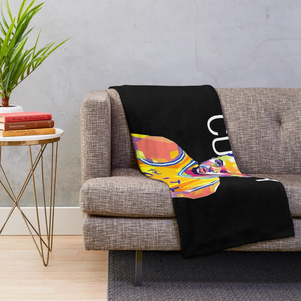 Stephen Curry Inspired Plush Blanket