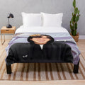 Soft and cuddly plush blanket featuring Stray Kids member Changbin