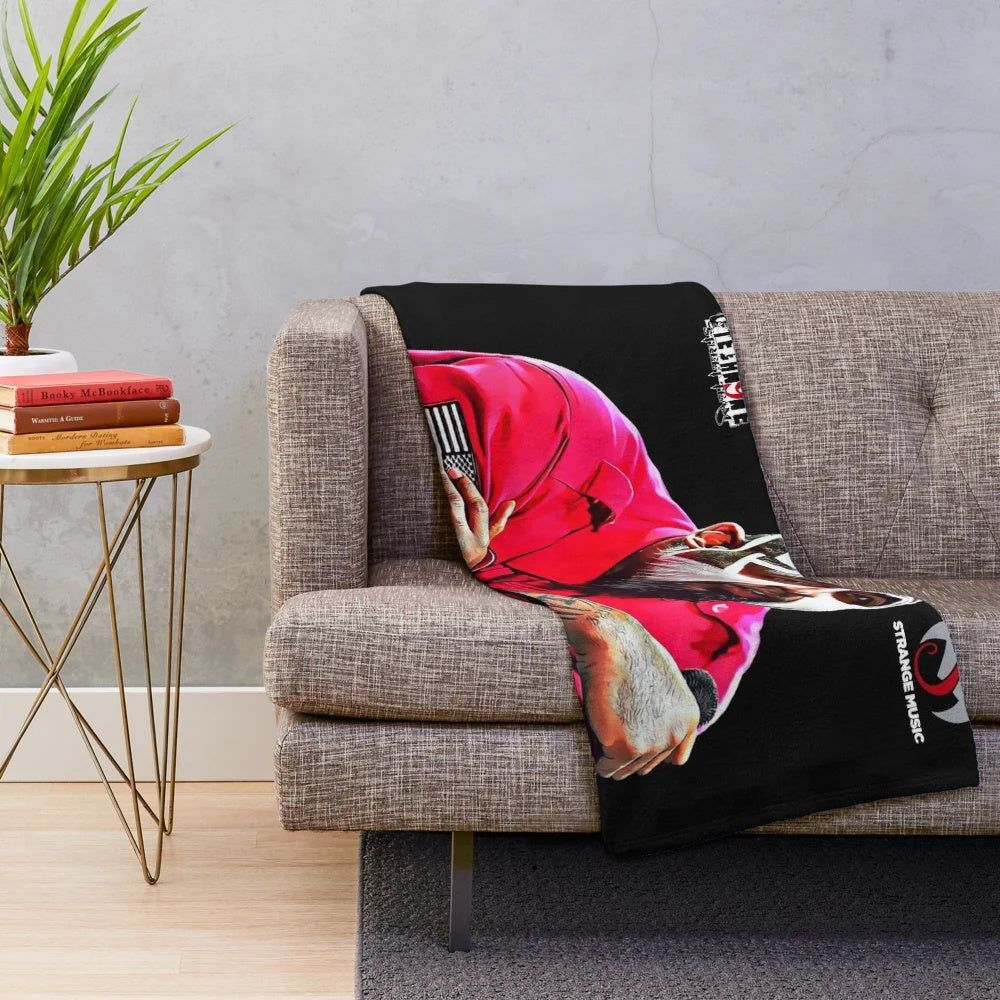 Tech Nine inspired plush blanket