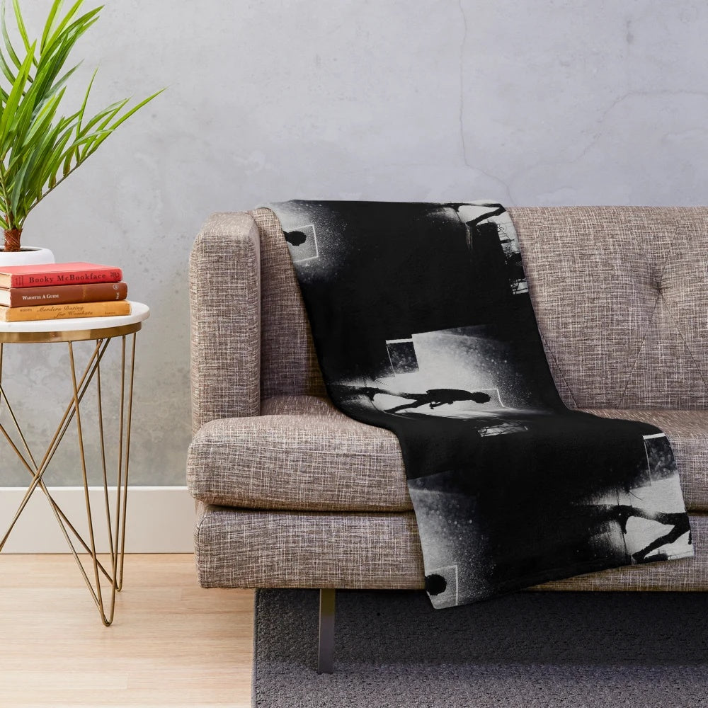 The 1975 band inspired plush blanket with cozy and soft design