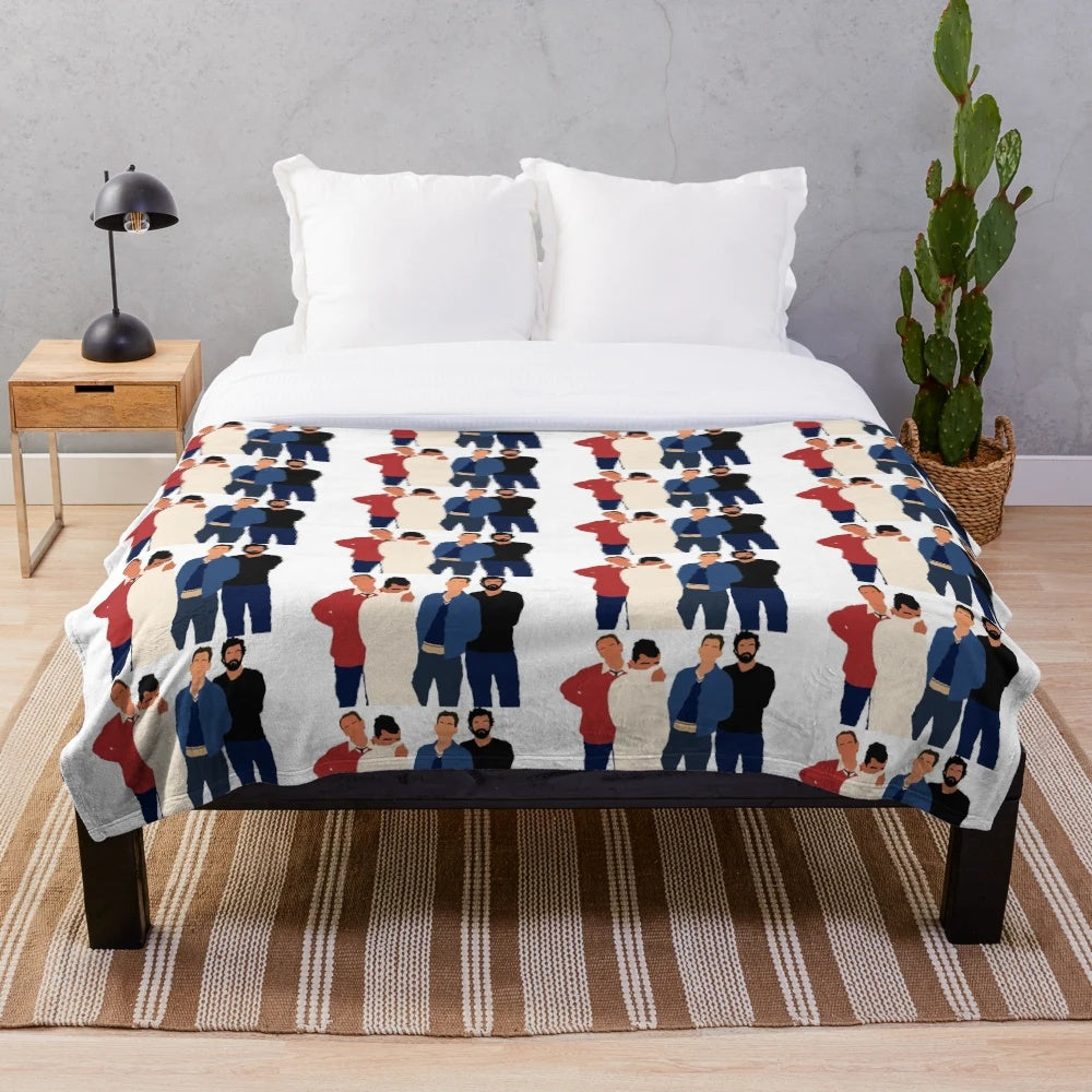 The 1975 Inspired Plush Blanket