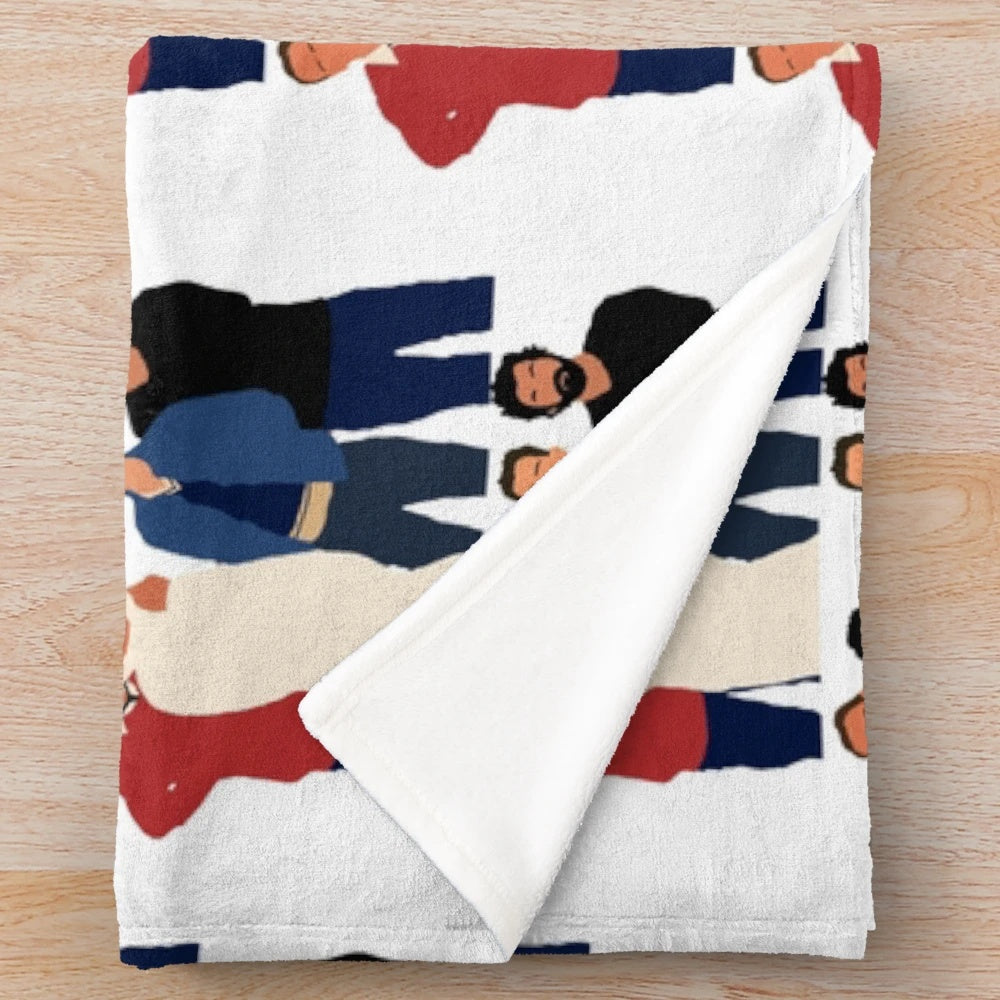 The 1975 Inspired Plush Blanket