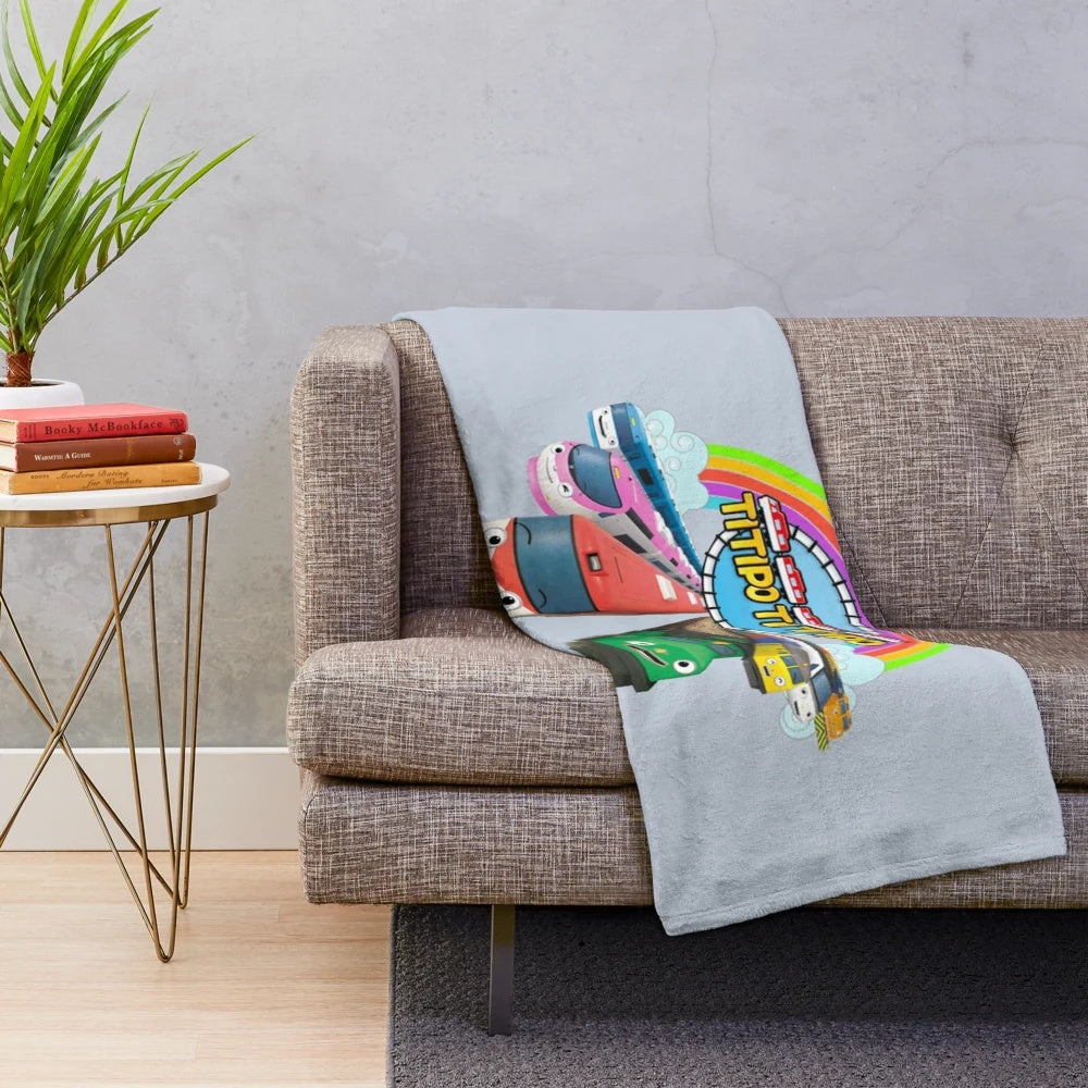Titipo and Friends Plush Blanket for Kids