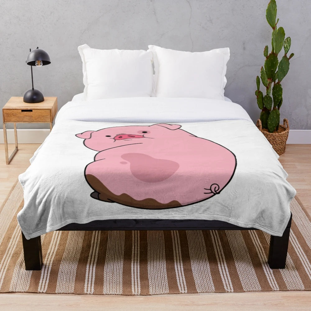 Soft and Cozy Waddles Plush Blanket from Gravity Falls