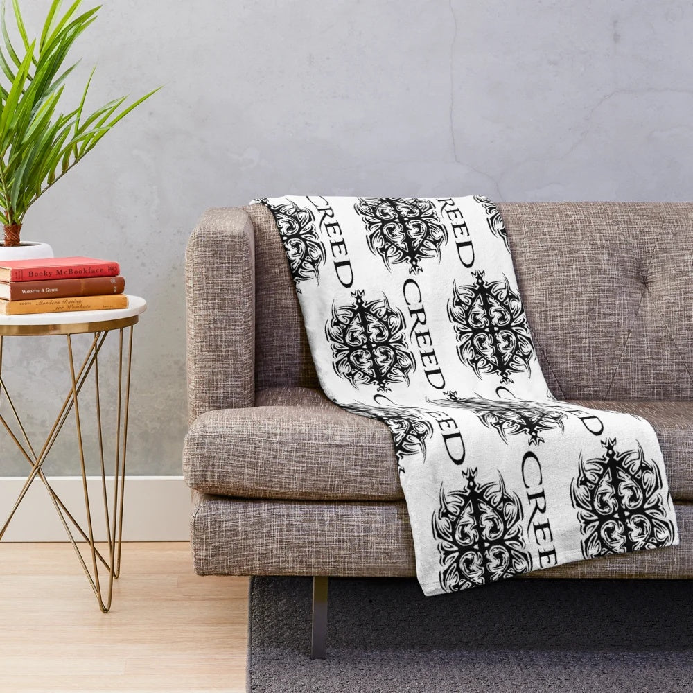Creed Band Logo Plush Blanket