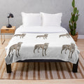 Deerhound Plush Blanket