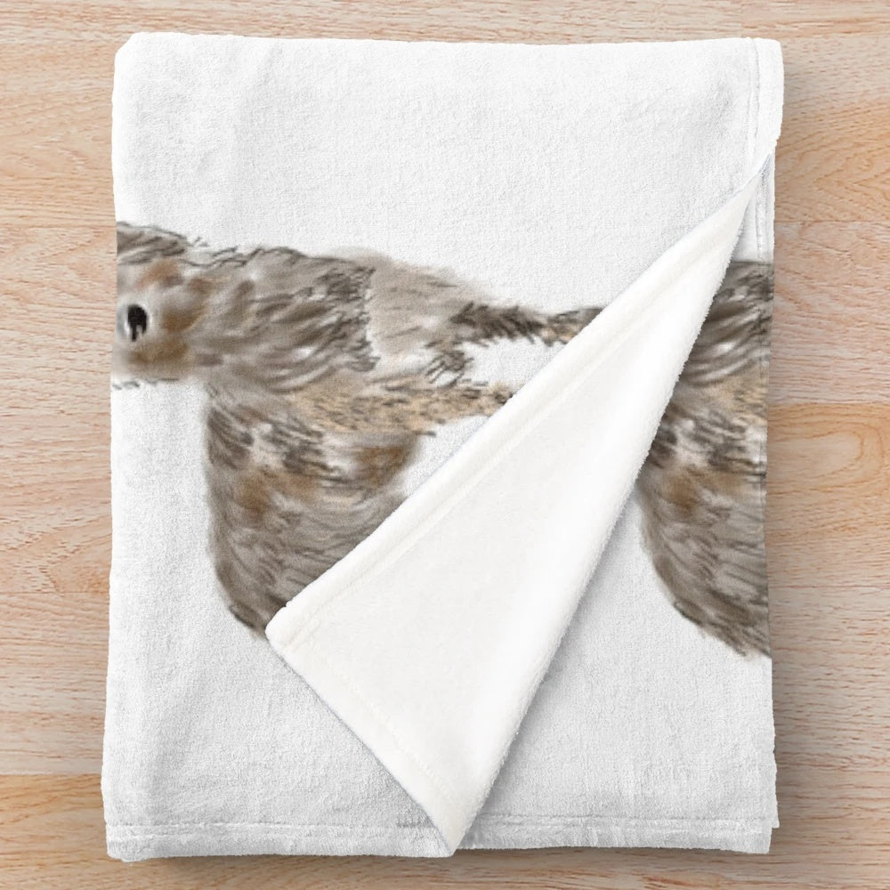 Deerhound Plush Blanket