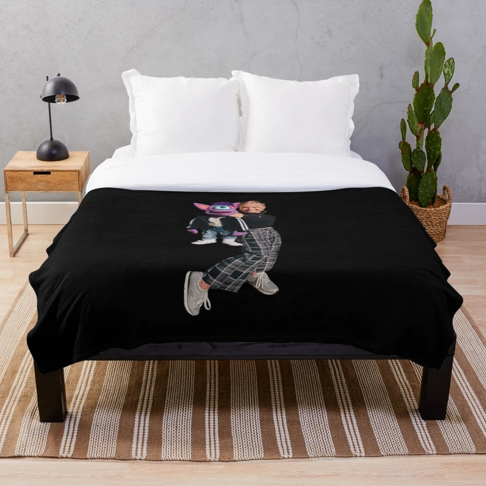 Darci Lynne Plush Blanket featuring the popular ventriloquist and TV personality