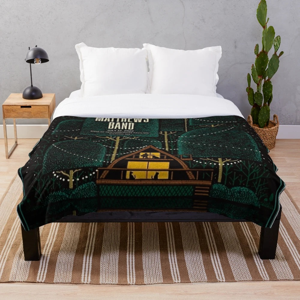Dave Matthews Band Plush Blanket