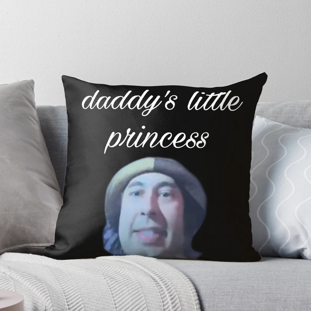 Soft, comfortable pillow featuring the name and image of Pierce the Veil frontman Vic Fuentes