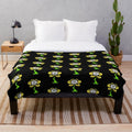 Soft and cozy Flowey plush blanket from the video game Undertale