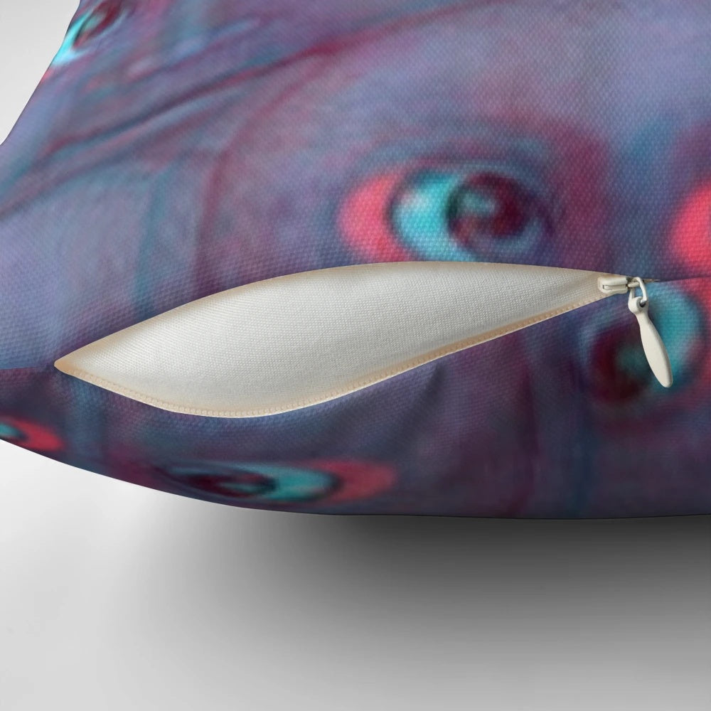 Soft, fuzzy pillow in the shape of a moon emoji