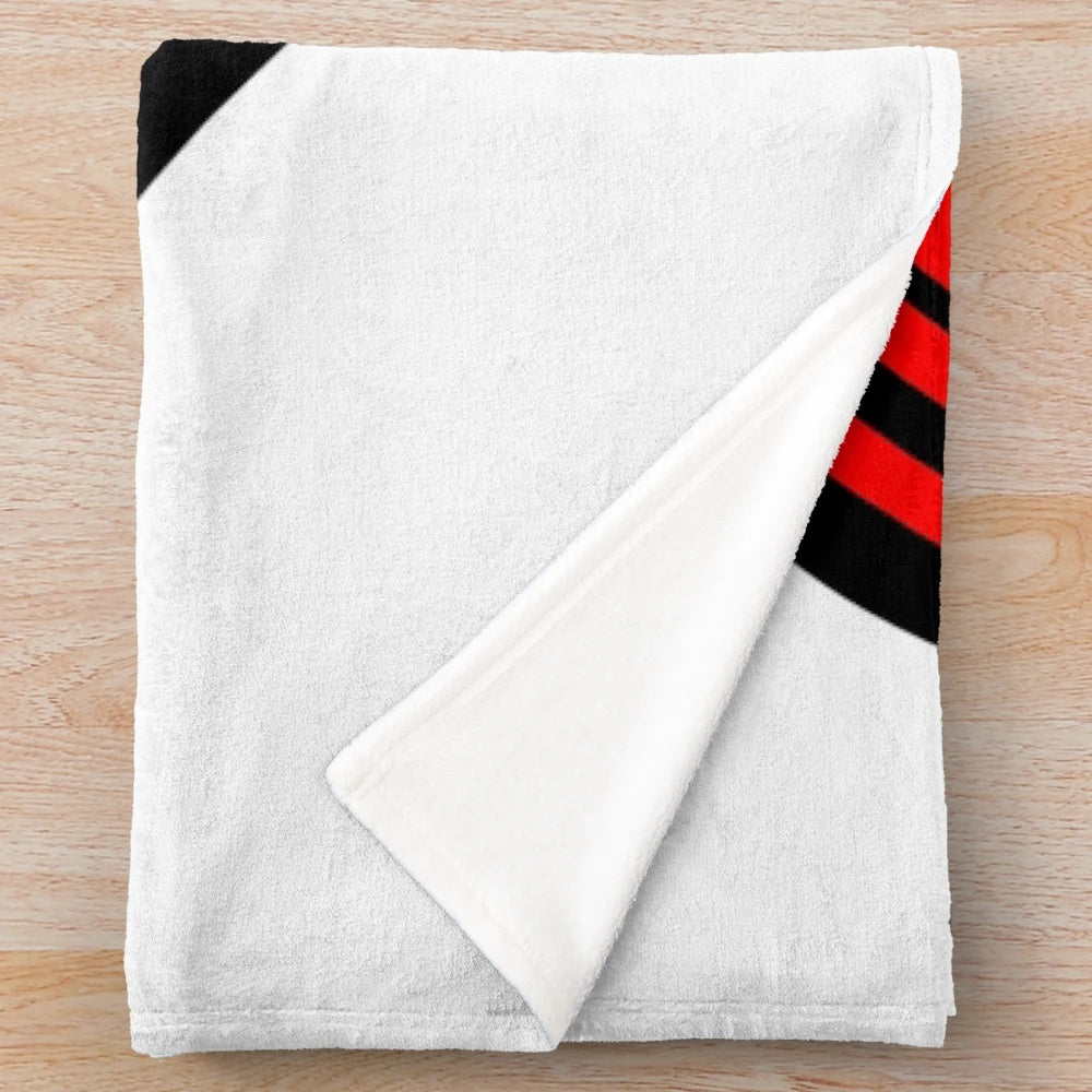 Big Time Rush themed heart print plush blanket