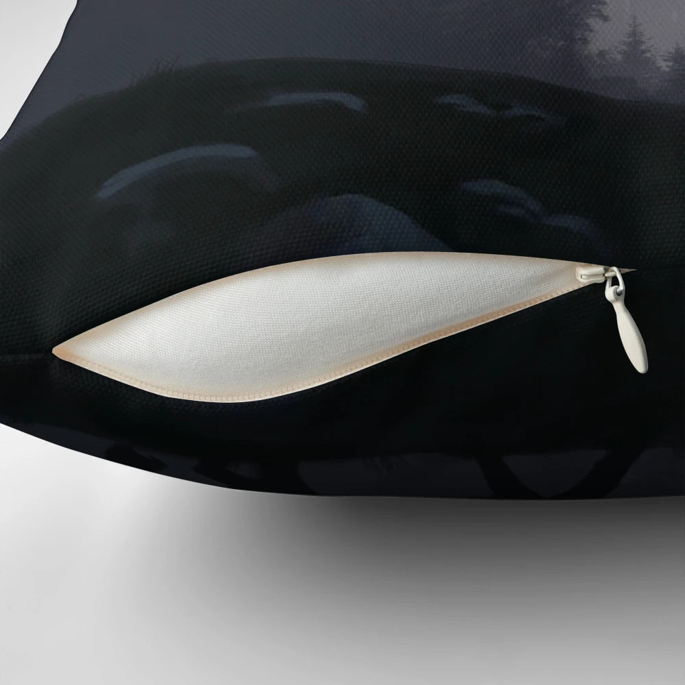 Soft, journey-inspired pillow for fans of the sci-fi TV show The 100, featuring Clarke Griffin and Commander Lexa characters.