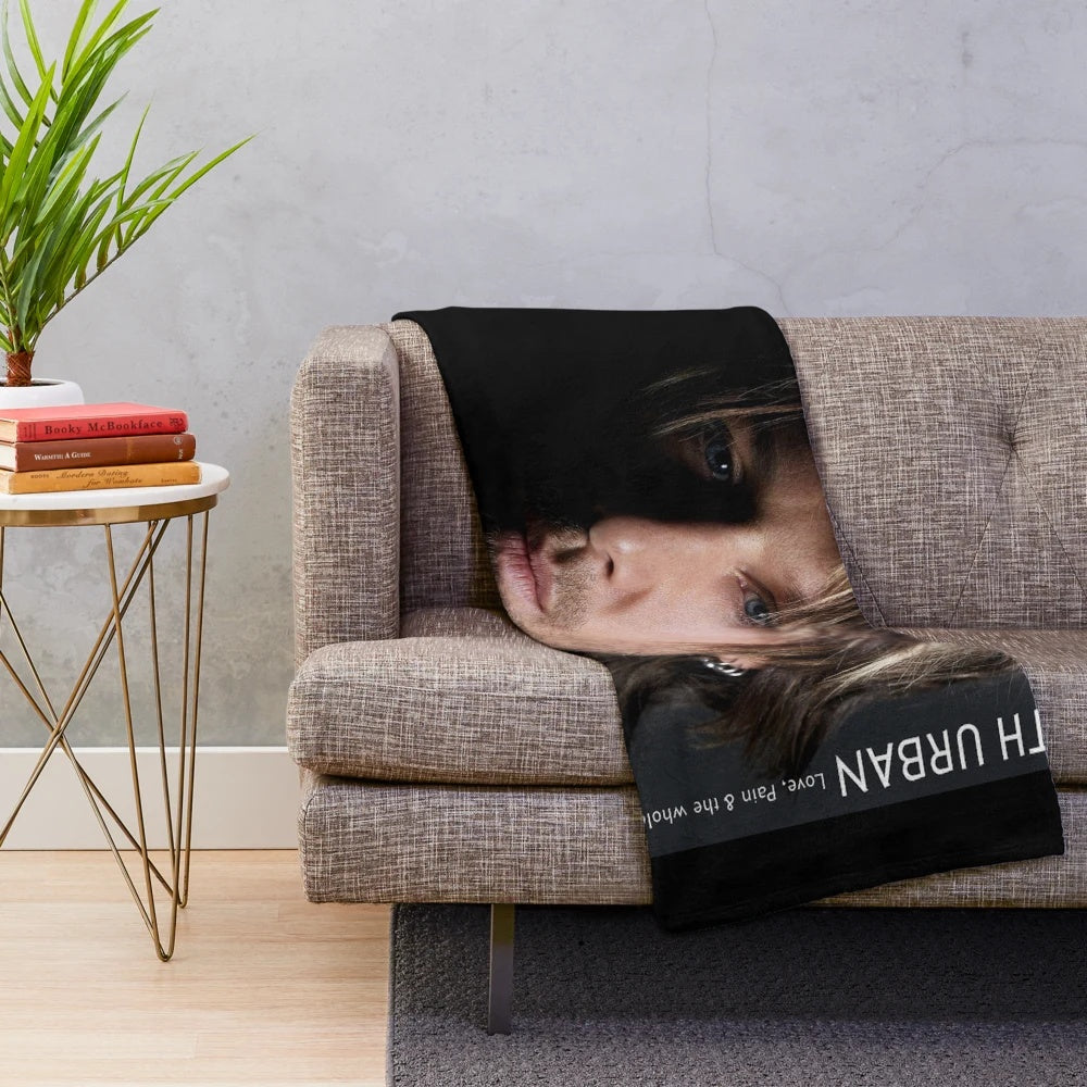 Keith Urban Inspired Plush Blanket