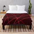 Kill la Kill inspired plush blanket with life fibers design