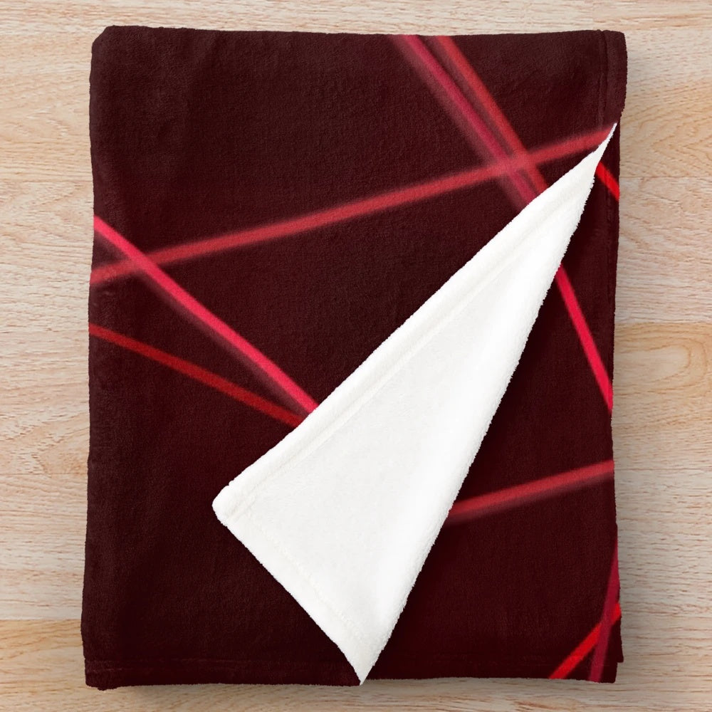 Kill la Kill inspired plush blanket with life fibers design