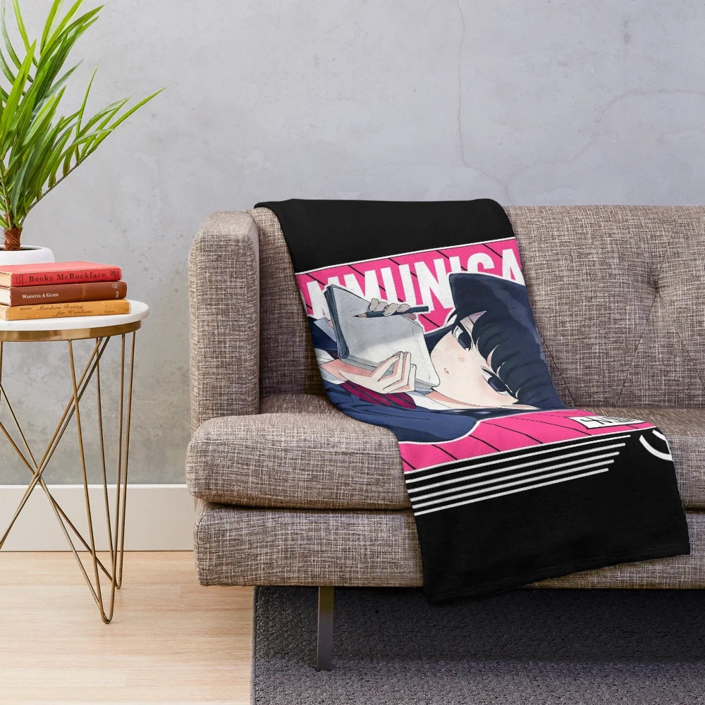 Komi Can't Communicate Anime Plush Blanket