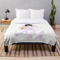 Kurumi Tokisaki anime character plush blanket