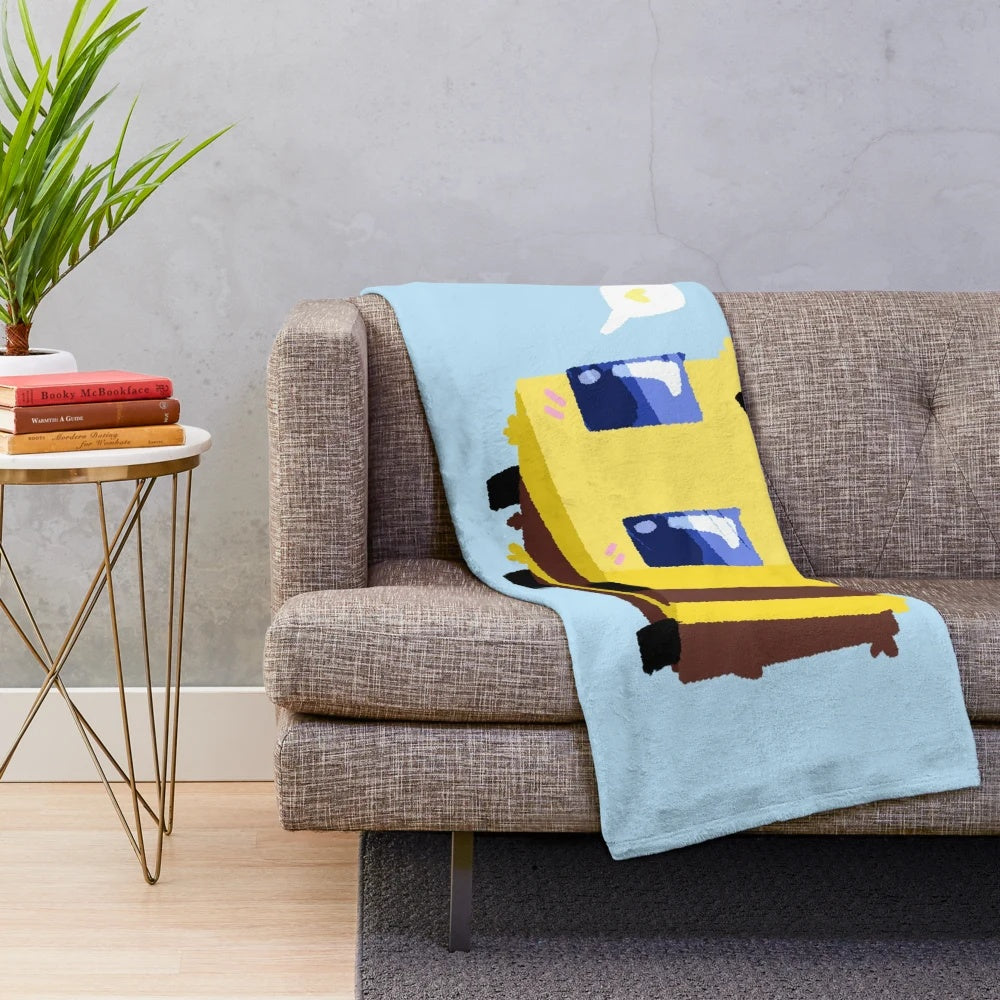 Minecraft Bee Plush Blanket