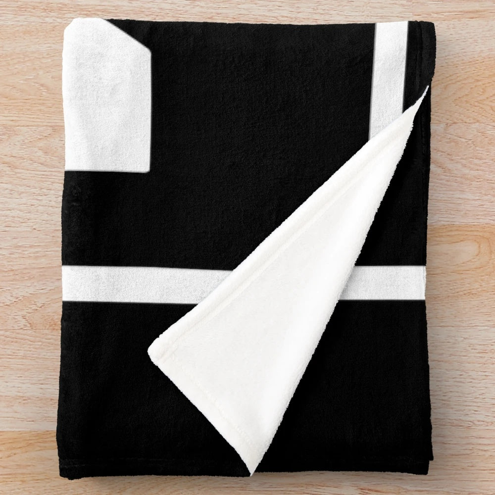 Soft and cozy NF logo plush blanket