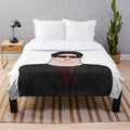 Soft plush blanket with Christopher Moltisanti from The Sopranos