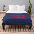 Dayton Flyers Baseball Themed Plush Blanket