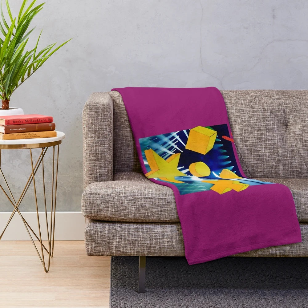Genesis Plush Blanket featuring the iconic band logo
