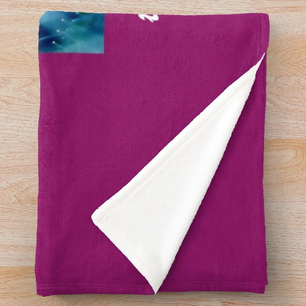 Genesis Plush Blanket featuring the iconic band logo