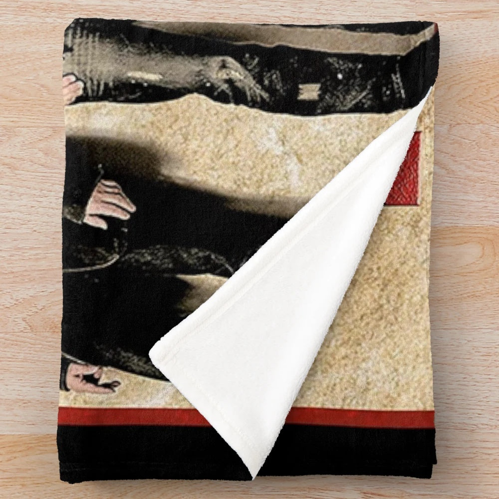 Puhdys Plush Blanket - Cozy Throw for Hardrock and Progressive Rock Music Lovers