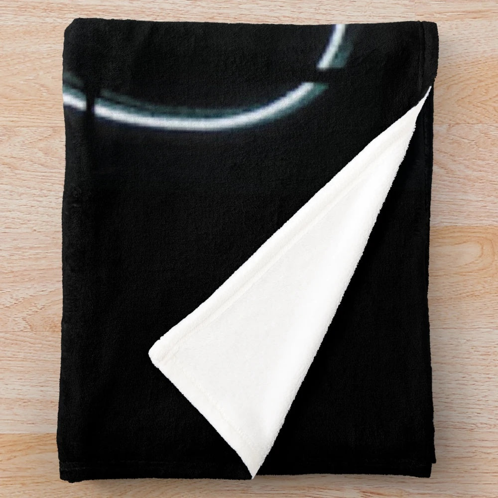 Cozy plush blanket featuring artwork of the rock band The Courteeners