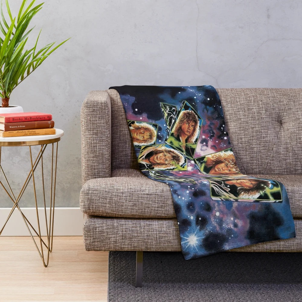 Soft Plush Blanket with Foureb Europe Band's "War Of Kings" Design