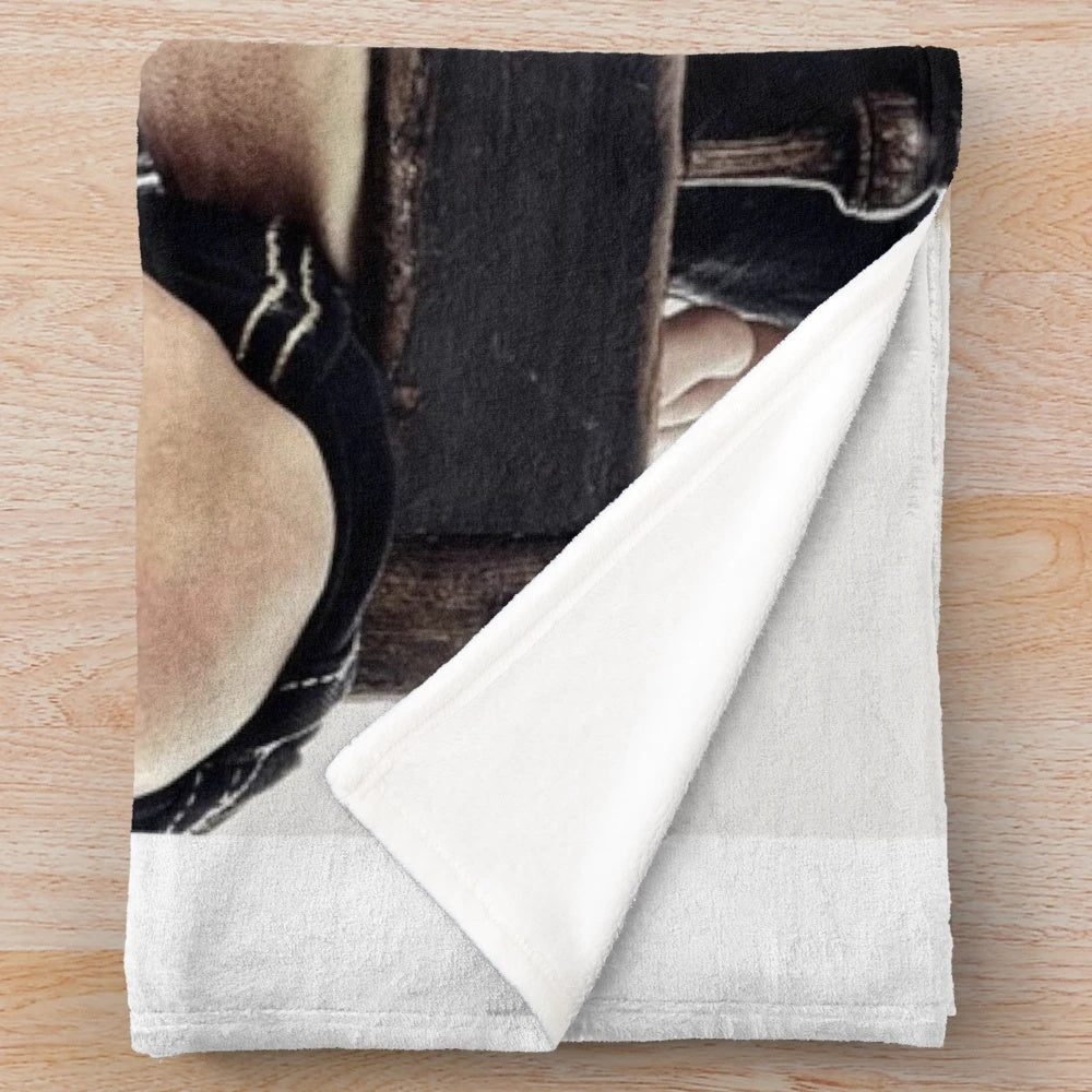 Cozy plush blanket featuring album artwork and design elements from Keith's 2021 release dudukdikursiiii#8473