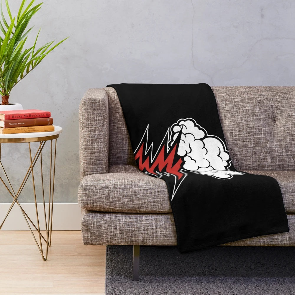 Soft plush blanket featuring The Hellacopters rock band logo and album art