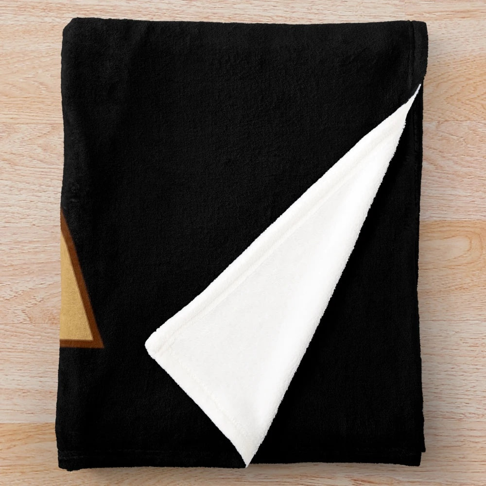 Soft plush blanket featuring Lehigh University inspired college font design