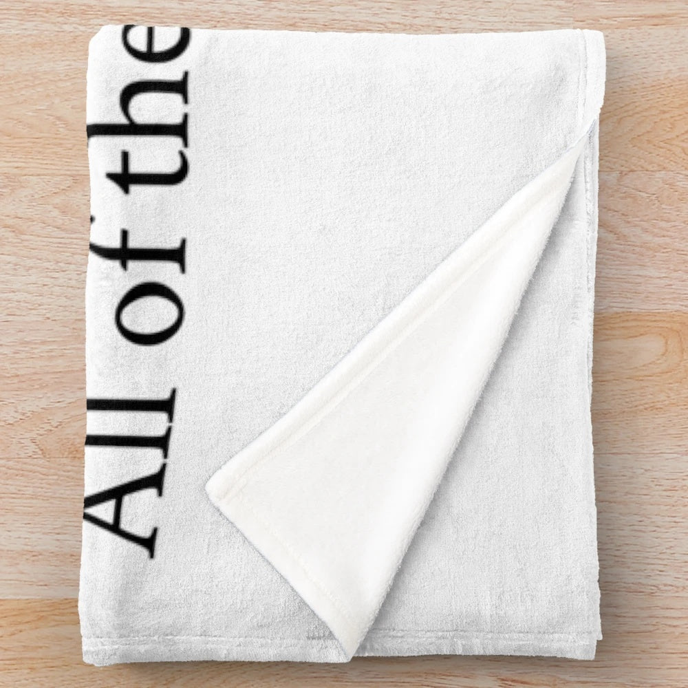 Soft, cozy plush blanket featuring the title and lyrics from Lil Peep's song "Star Shopping