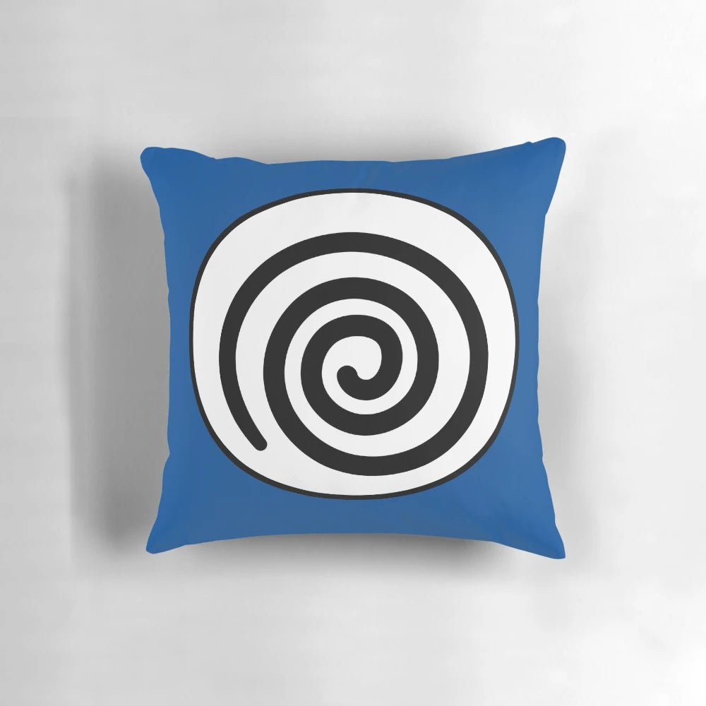 Plush poliwag pokemon pillow with a soft, huggable belly